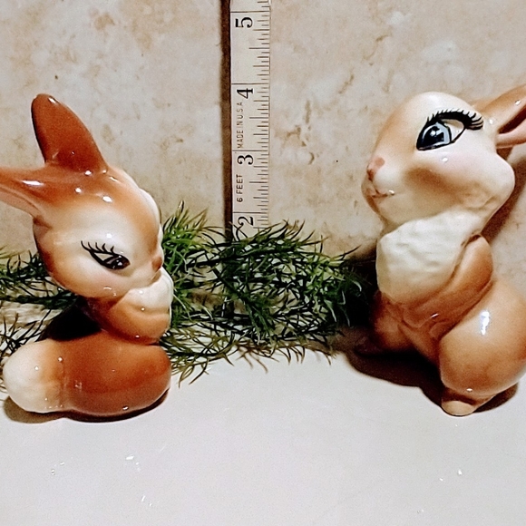 Set-2 Vtg Miss Bunny Disney Bambi Blossom Bunny Thumpers Girlfriend Porcelain 40 - Picture 14 of 16